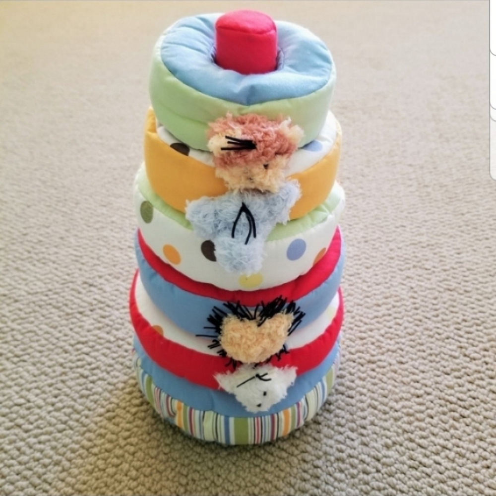 Adorable soft stacker from Babystyle.  New in package.  New with tag.